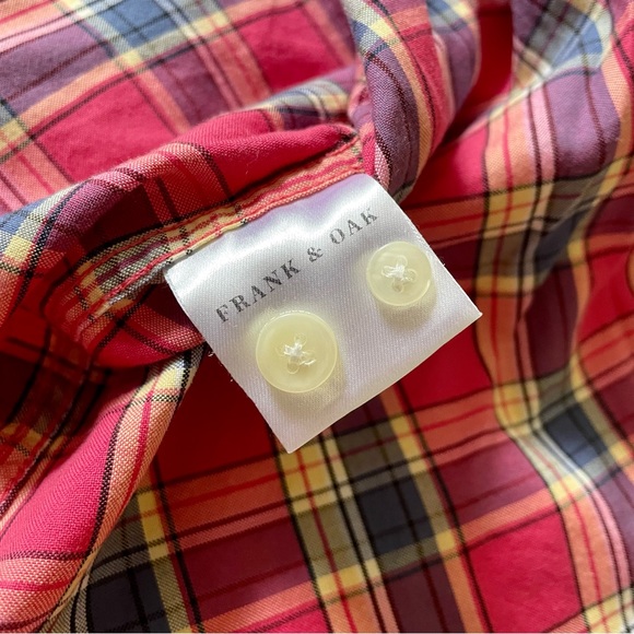 Frank & Oak short sleeve plaid shirt - Picture 4 of 6